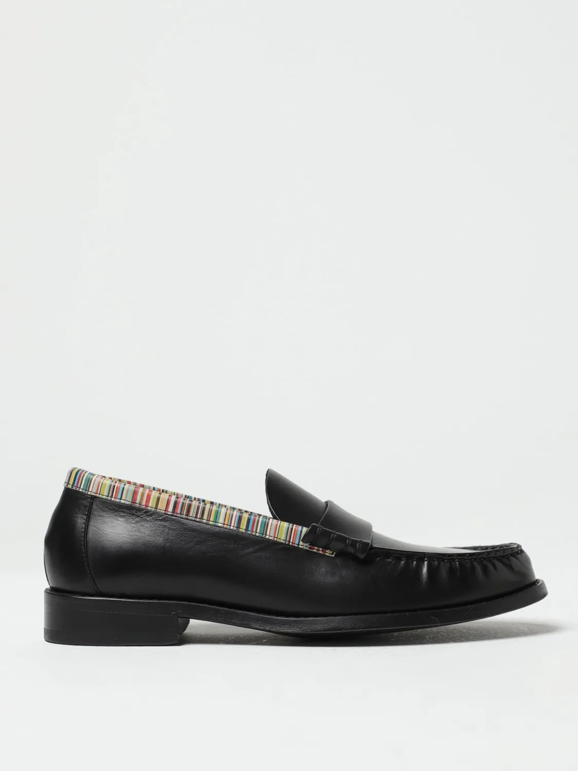 Mocassini Paul Smith in pelle con profili multicolor
