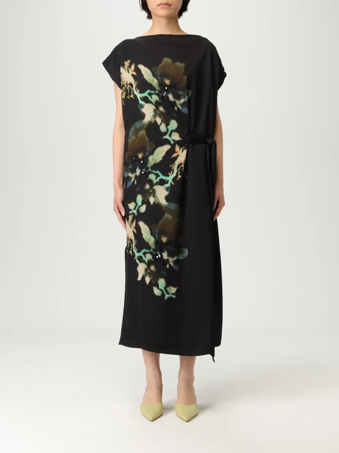 Abito Paul Smith in viscosa con stampa floreale