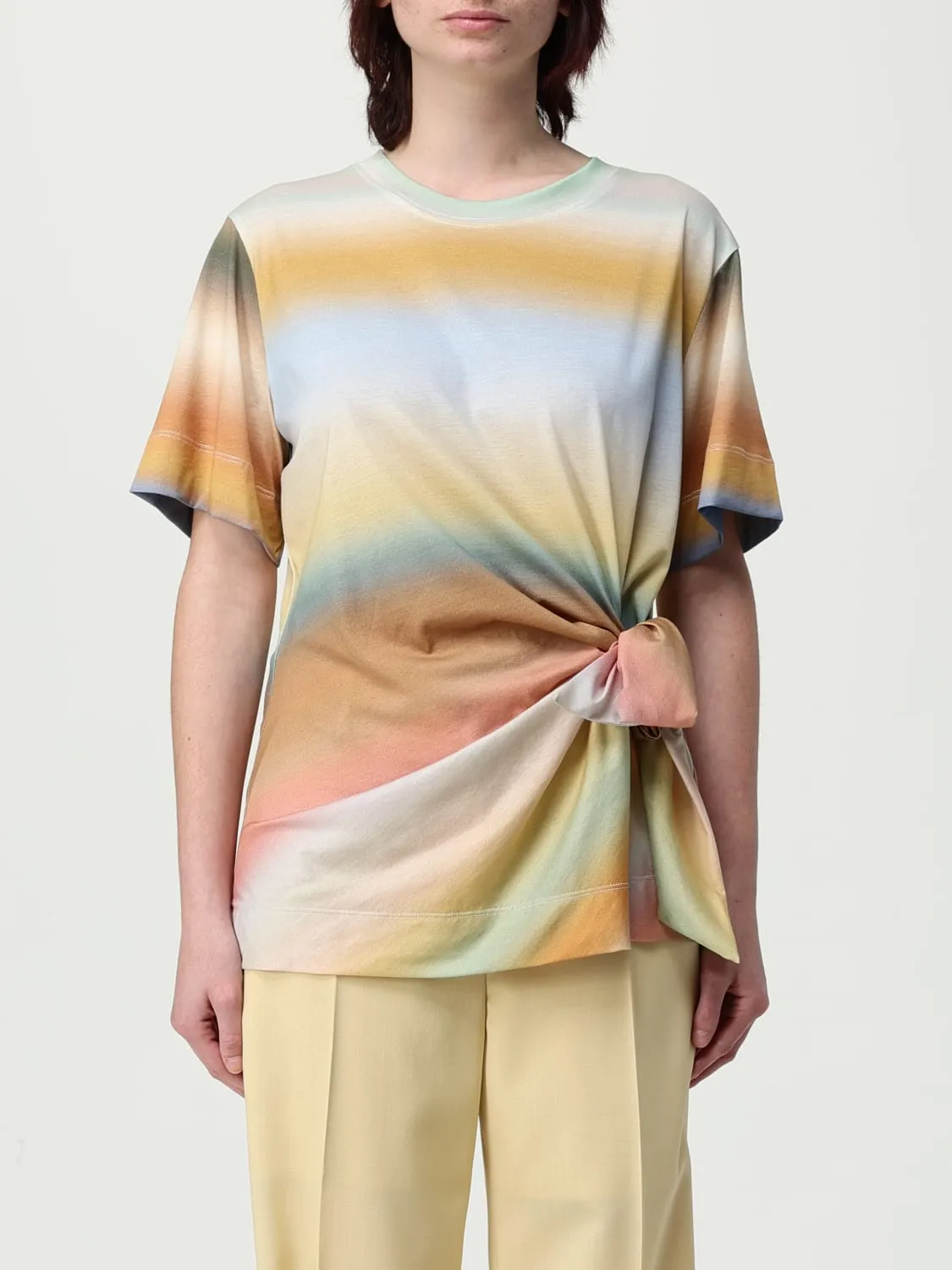 T-shirt Paul Smith in cotone con stampa astratta
