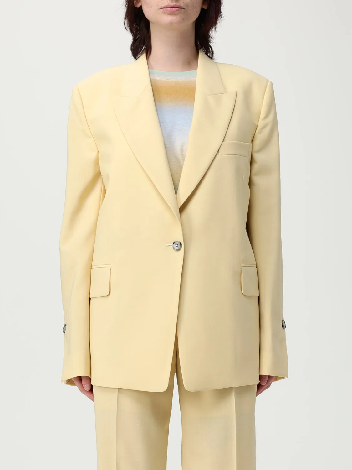Blazer a monopetto in lana Paul Smith