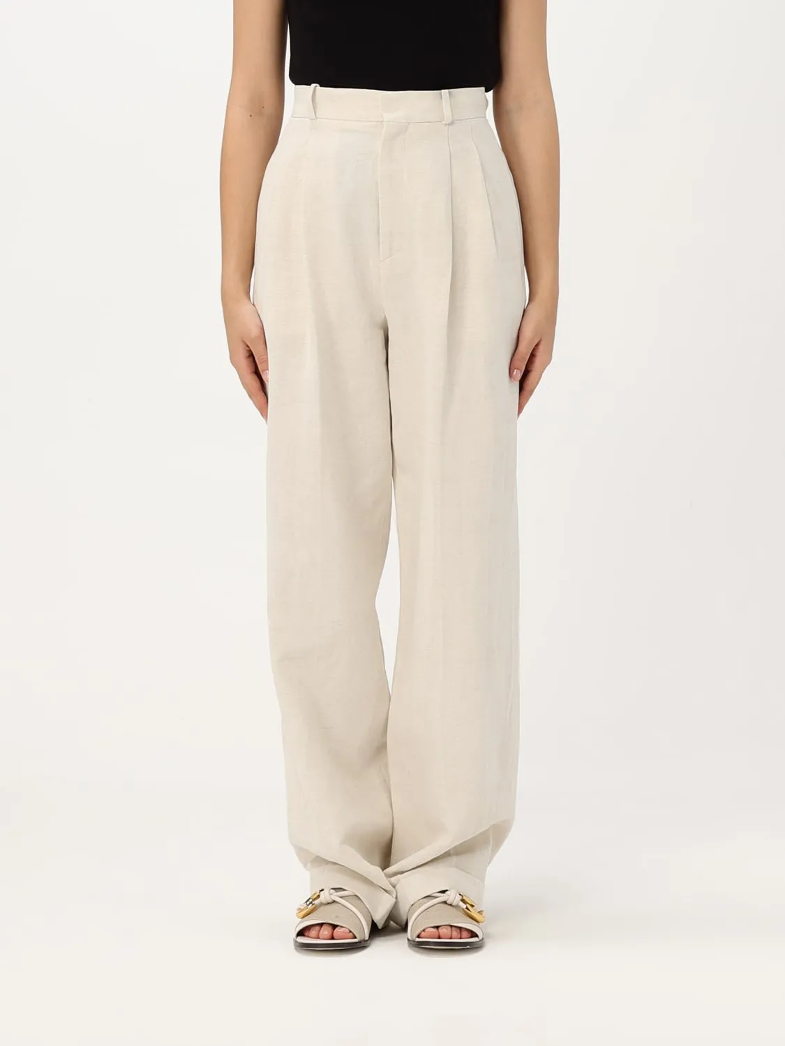 Pantalone Peuterey in cotone e lino