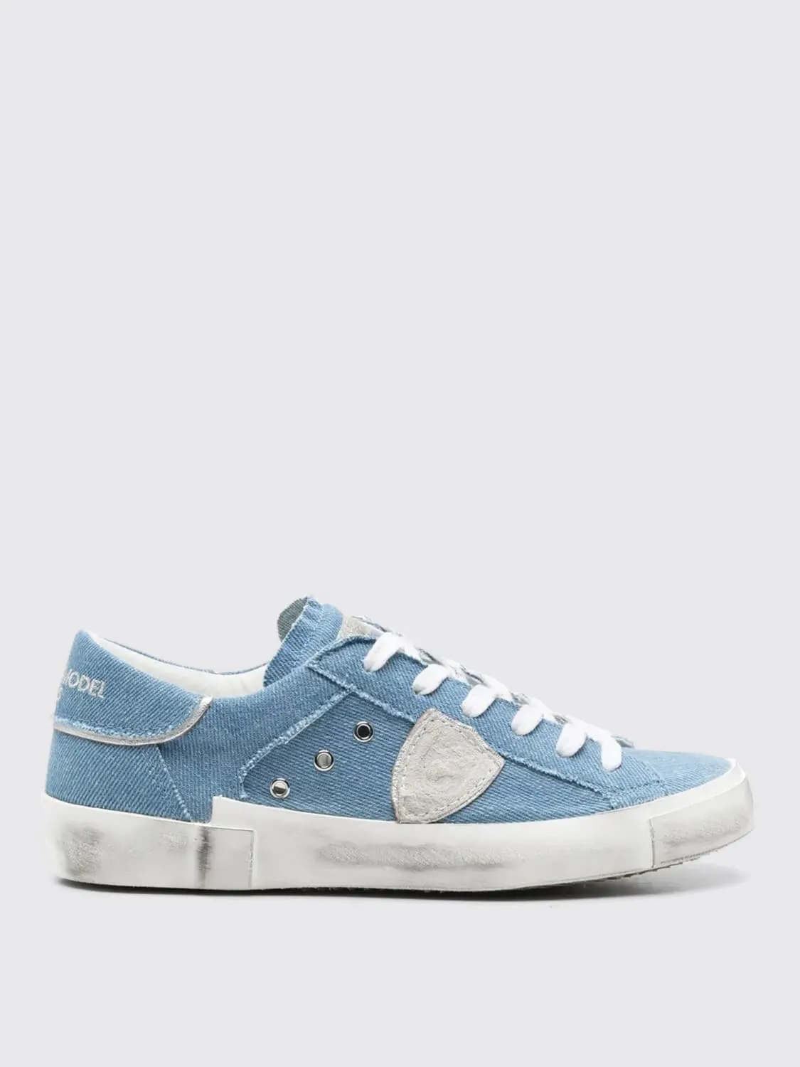 Sneakers Paris Philippe Model in denim di cotone