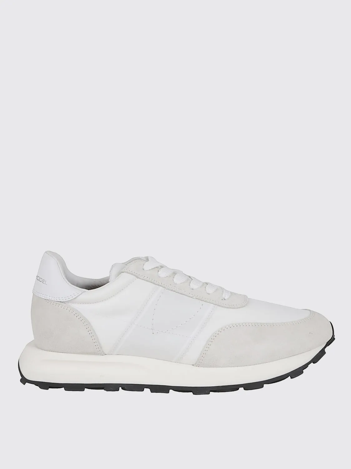 Sneakers Philippe Model in camoscio e nylon