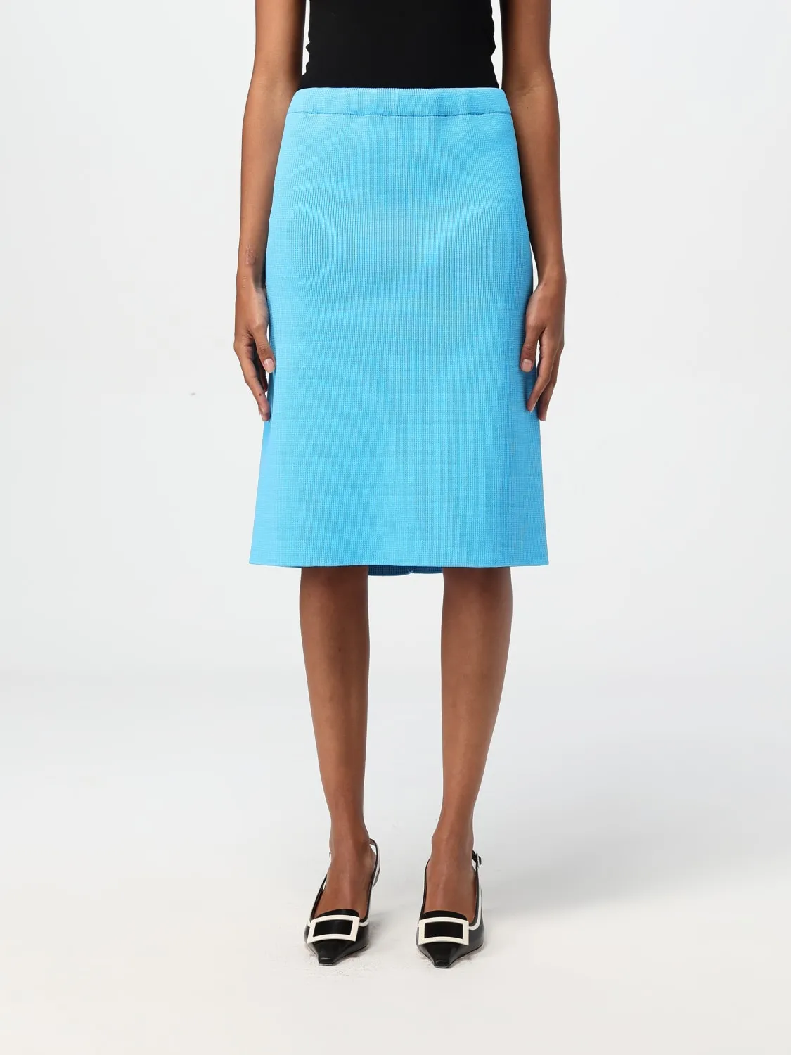 Gonna Philosophy Di Lorenzo Serafini in tessuto elasticizzato