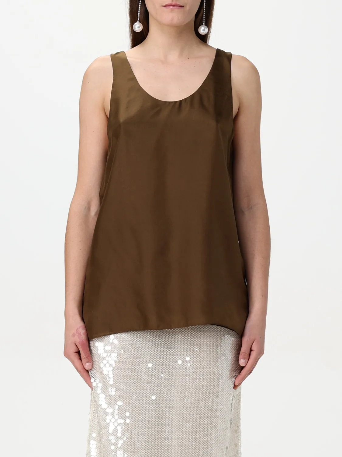 Top Philosophy Di Lorenzo Serafini in seta