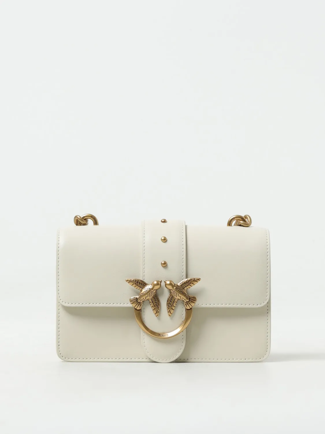 Borsa Love Mini Pinko in pelle