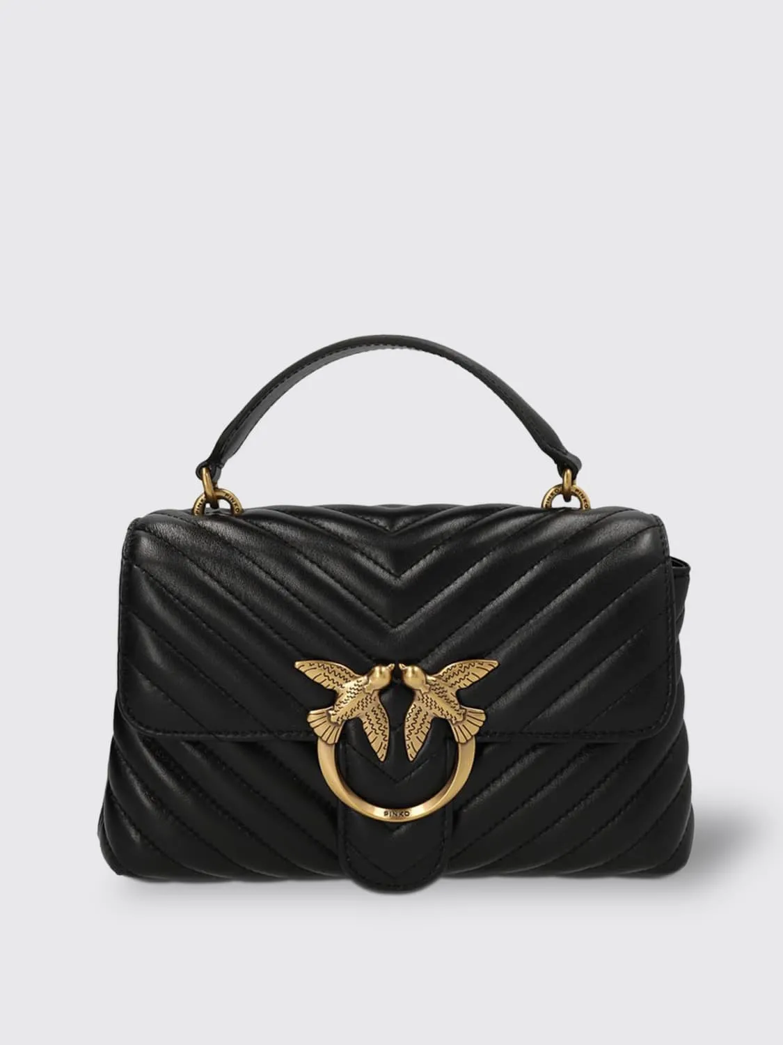 Borsa Love Lady Puff Pinko in nappa matelassè