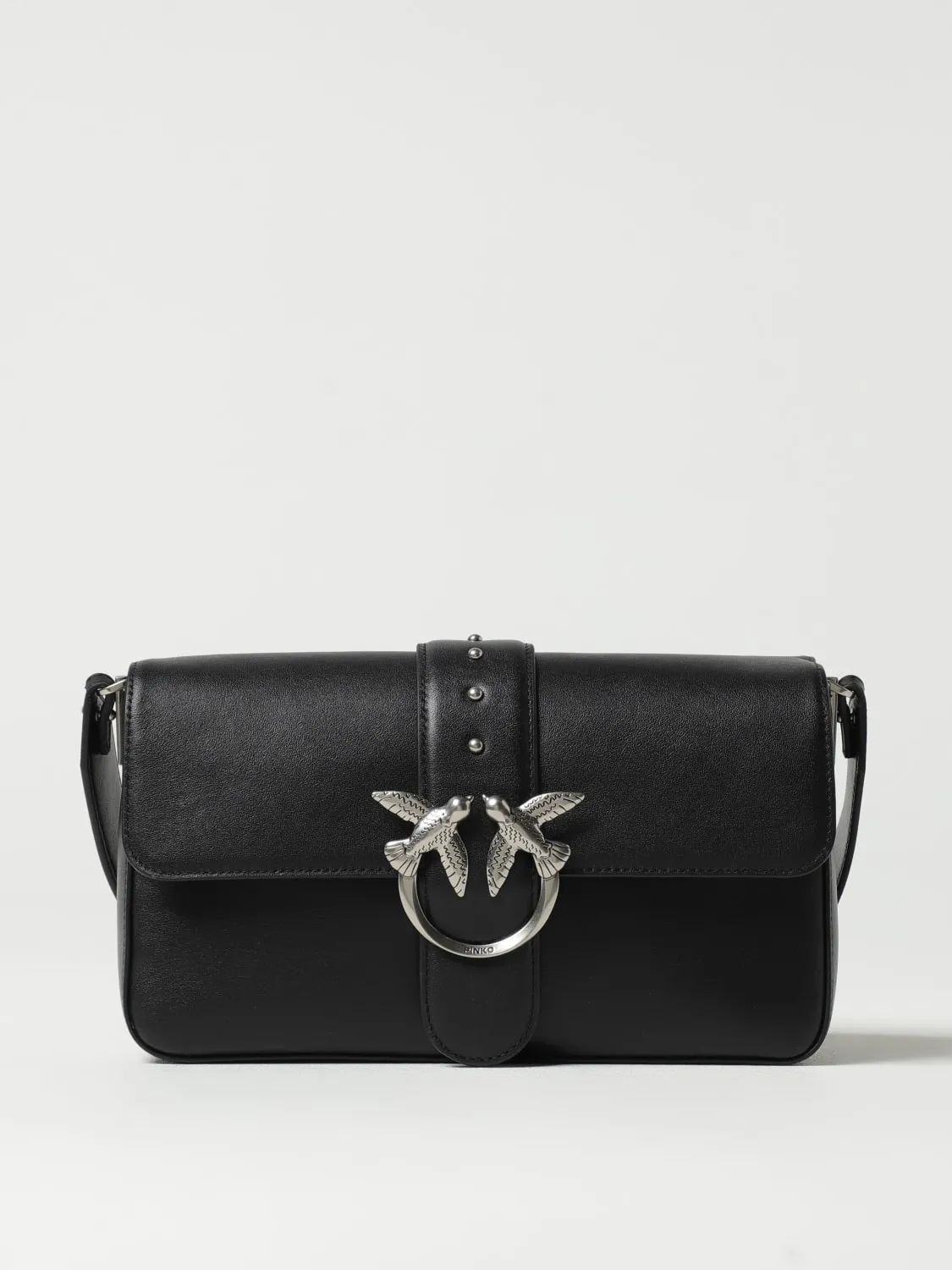 Borsa a spalla Love One Pinko in pelle