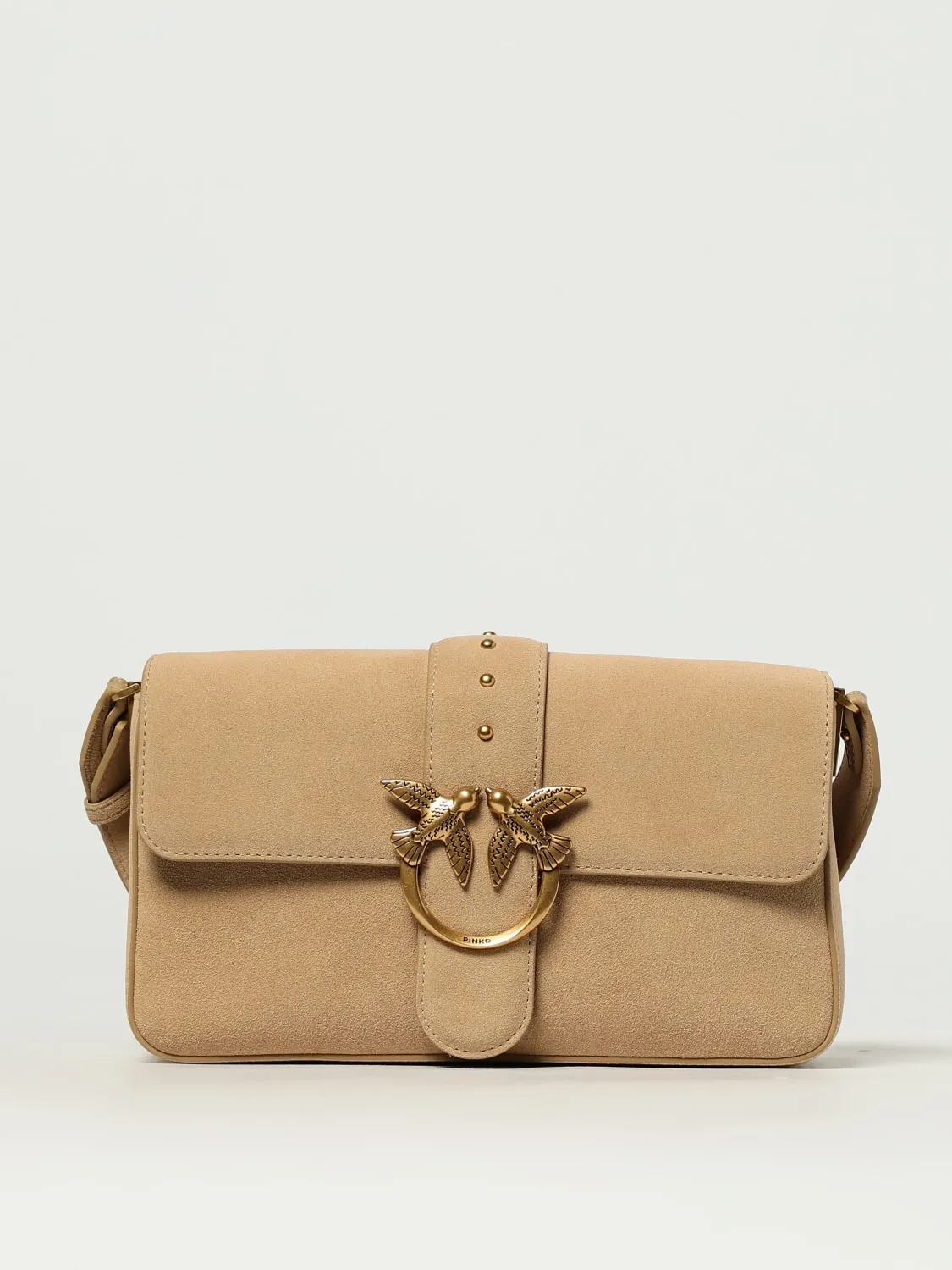Borsa a spalla Love Bag Slouchy in pelle nuvolata