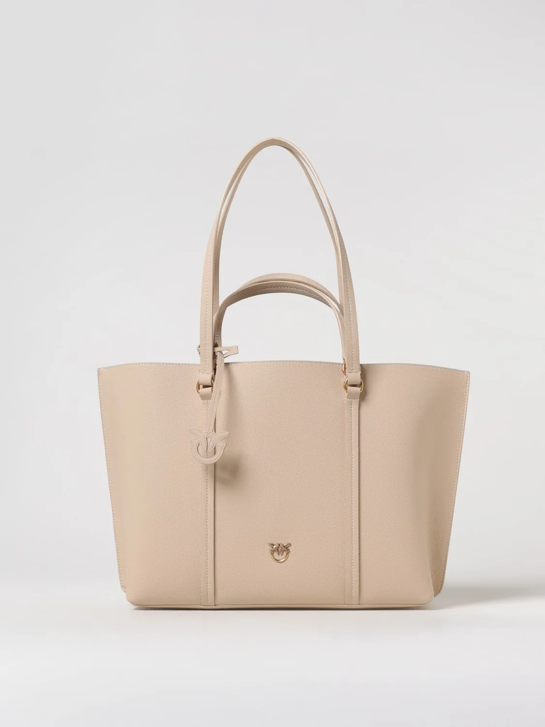 Borsa tote Carrie Pinko in pelle a grana