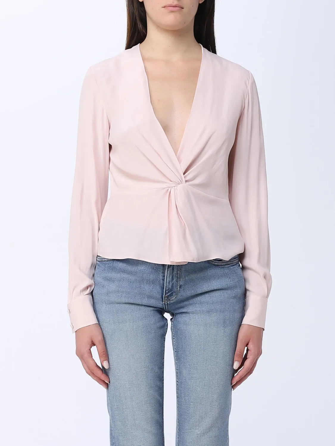 Blusa Pinko in seta stretch