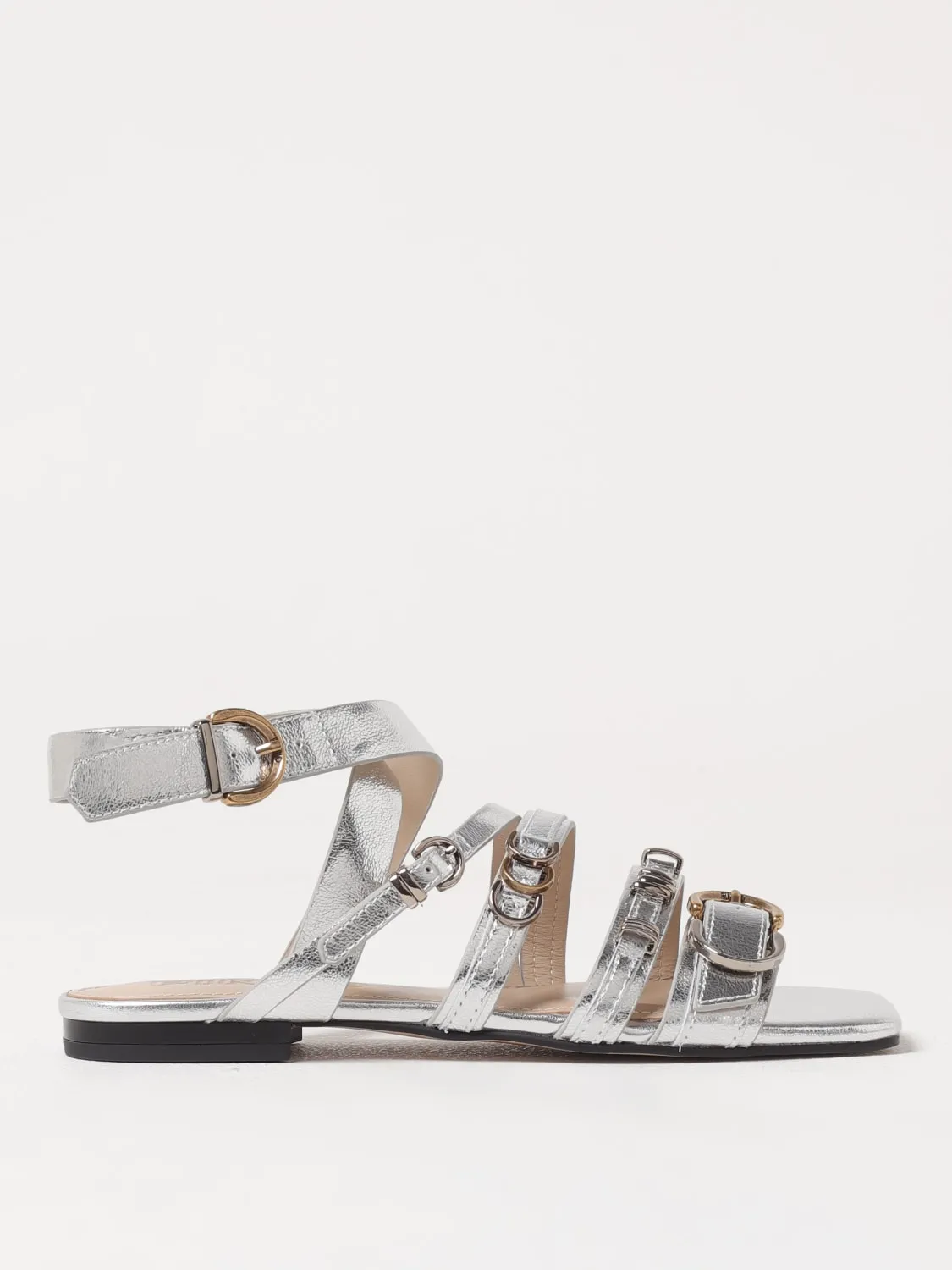 Sandalo Marli Pinko in pelle laminata