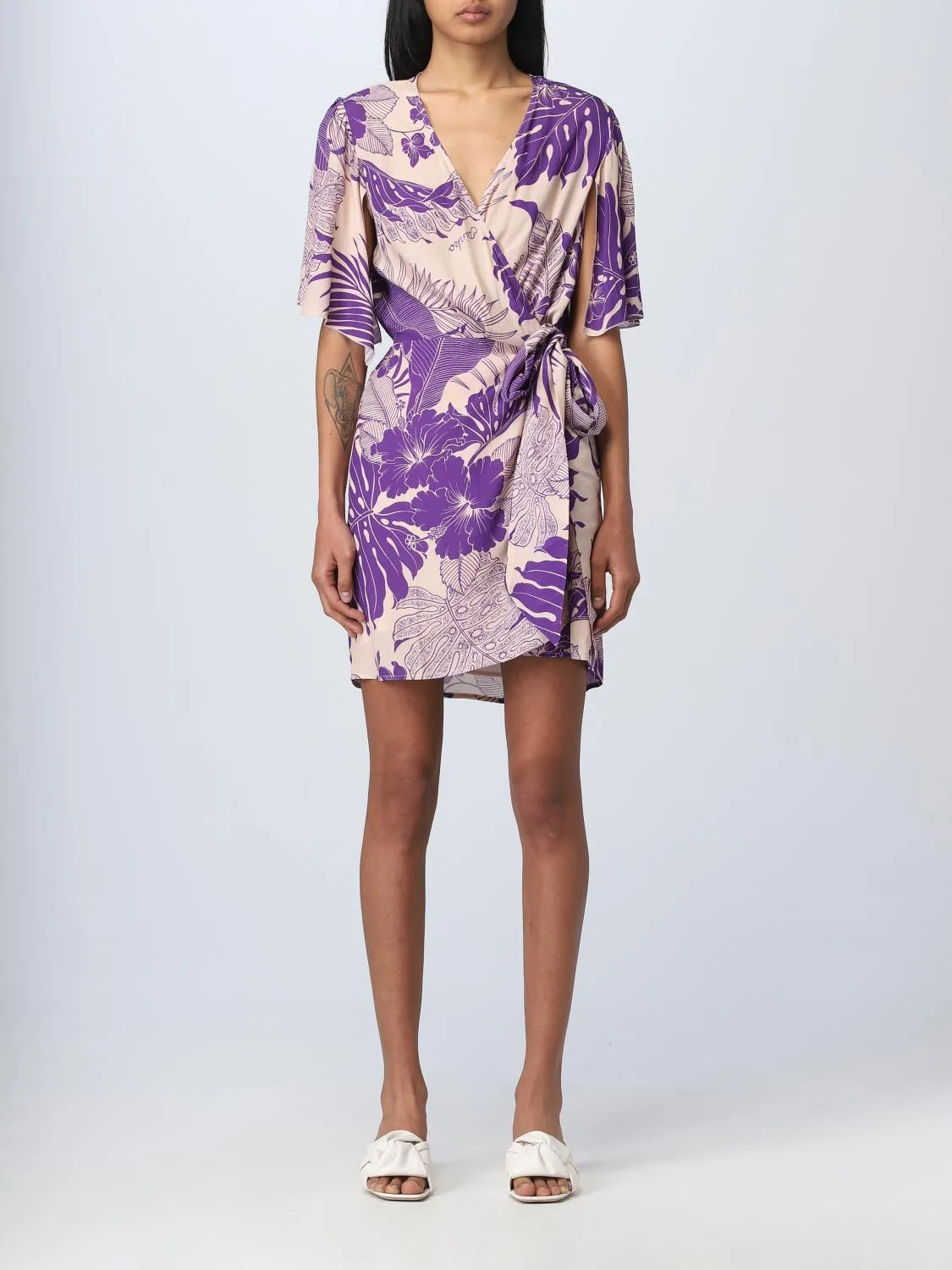 Abito Pinko in crêpe marocaine