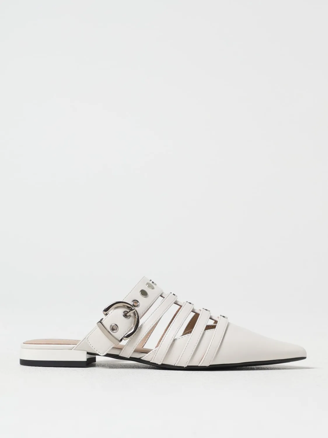 Mules con borchie Pinko in pelle