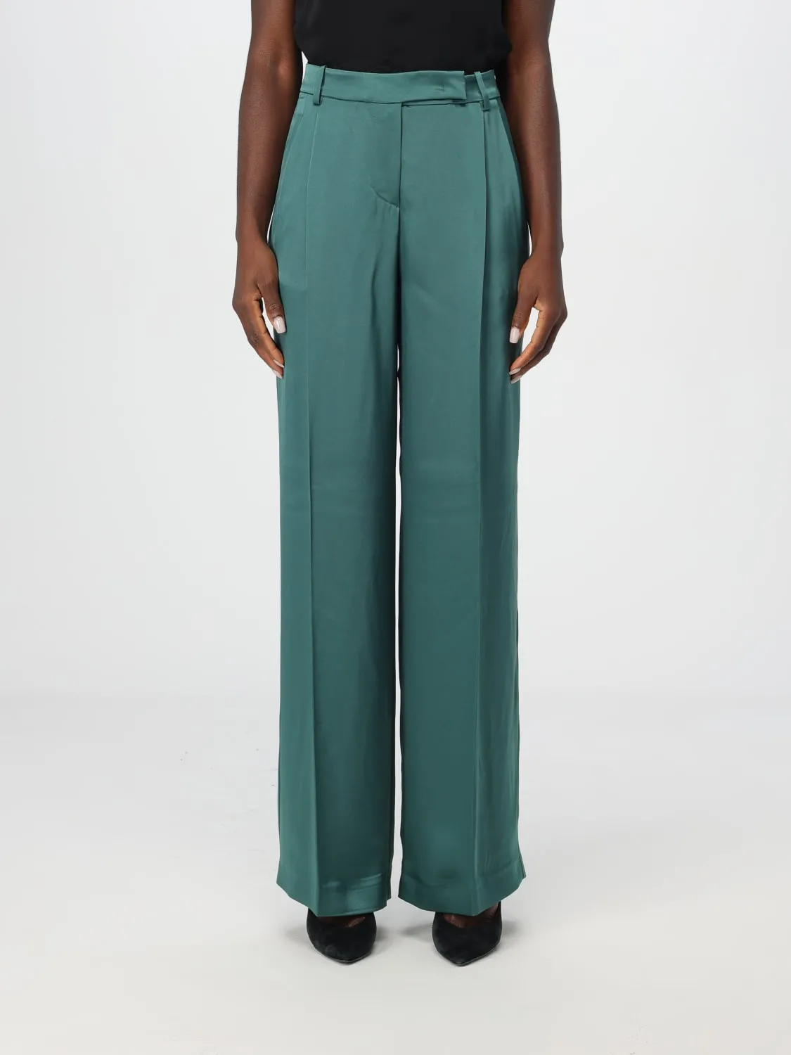 Pantalone Pinko in raso di viscosa