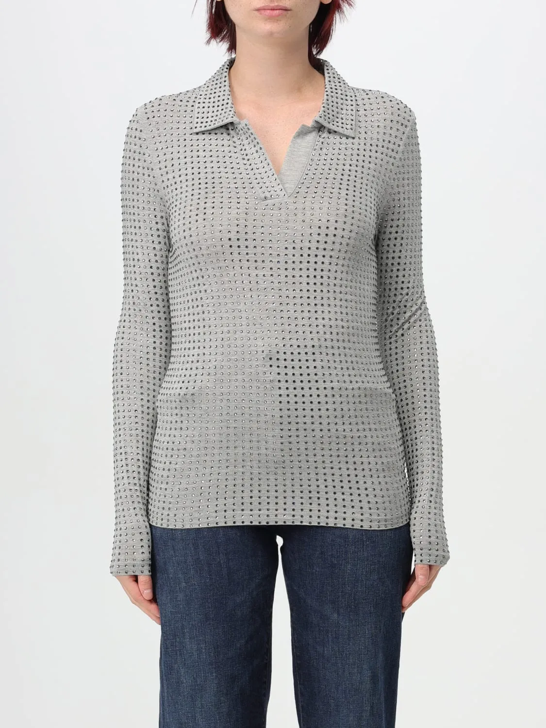 Polo Pinko di strass