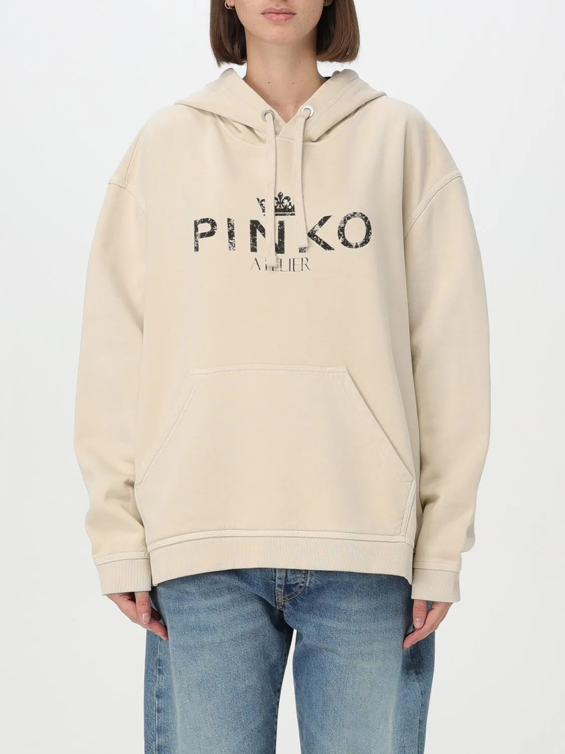 Felpa Pinko in cotone con logo