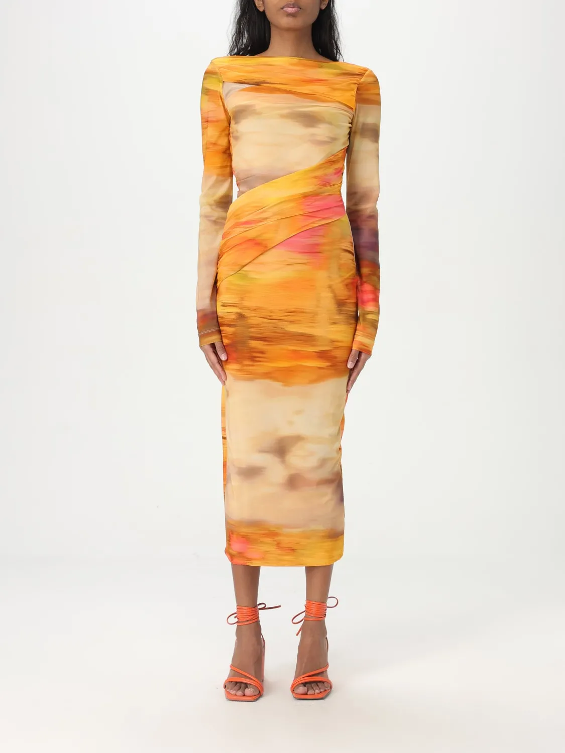 Abito Pinko in jersey stampato