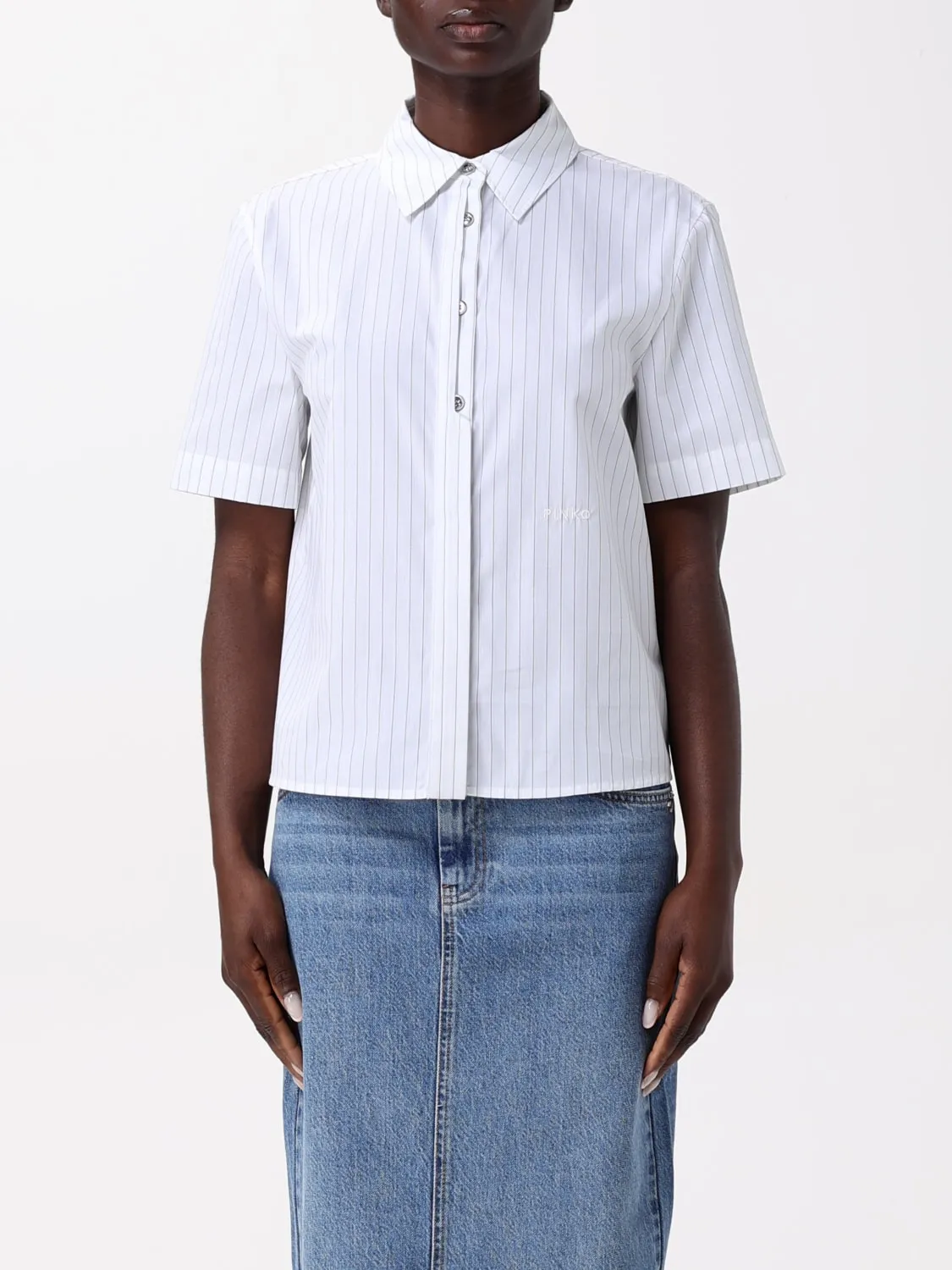 Camicia Pinko in cotone a righe
