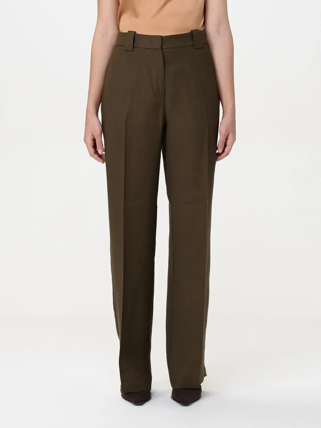 Pantalone classico Pinko in twill