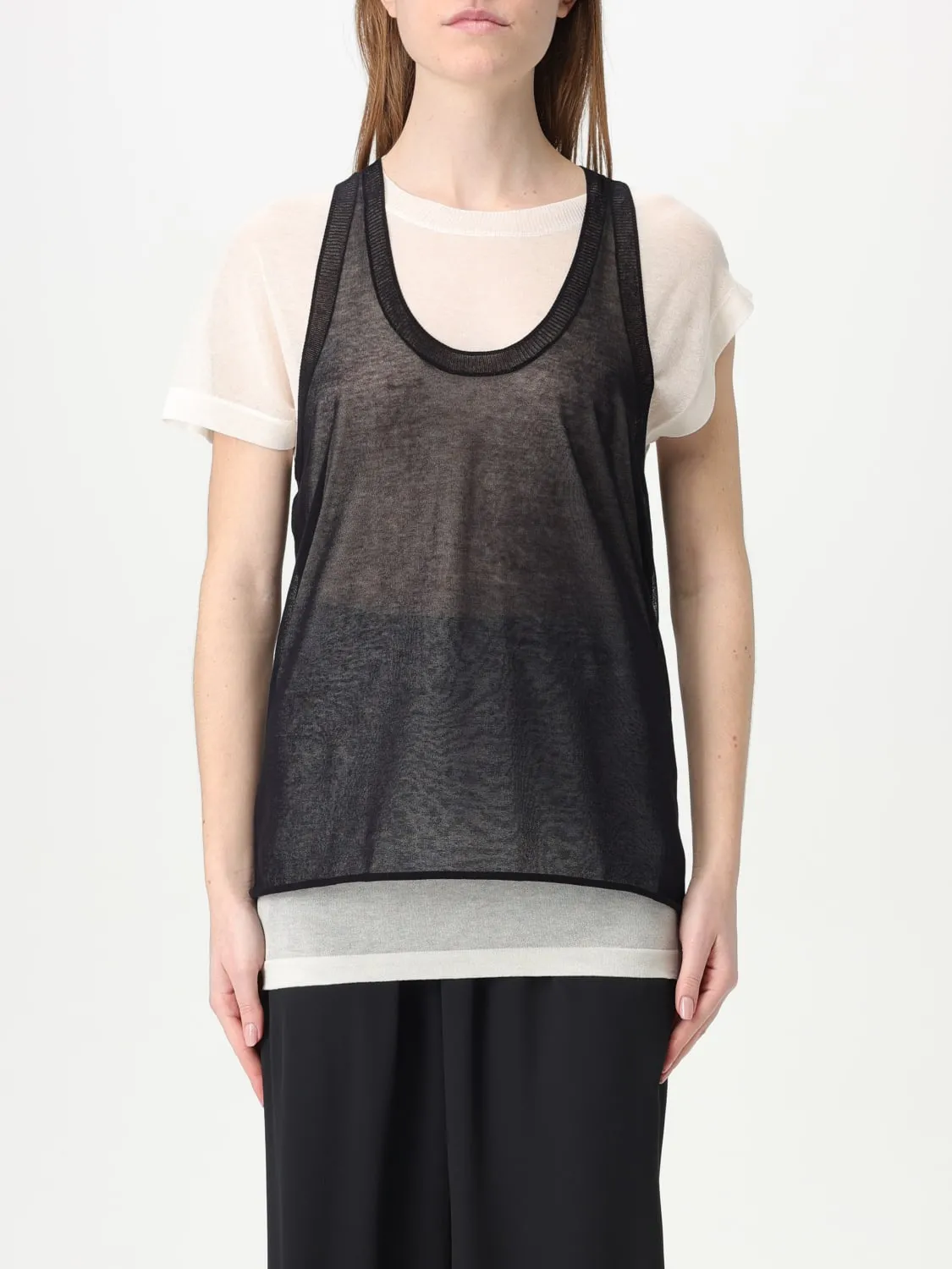 T-shirt Pinko in maglia