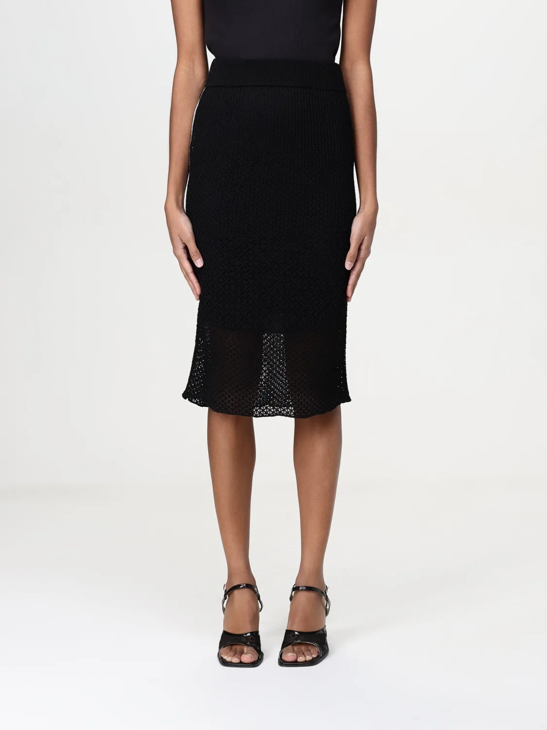 Gonna Pinko in maglia di misto viscosa