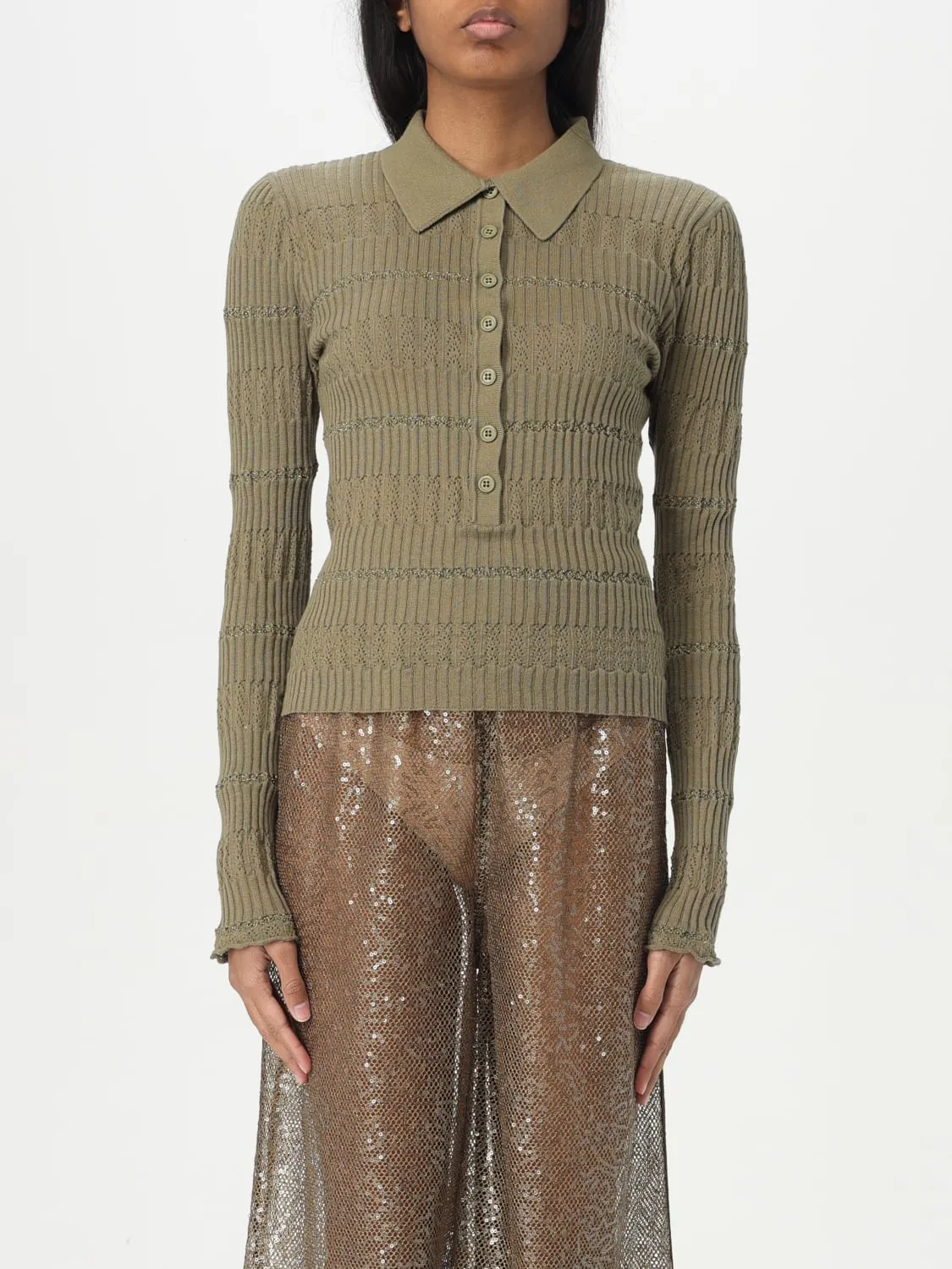 Polo in misto cotone Pinko