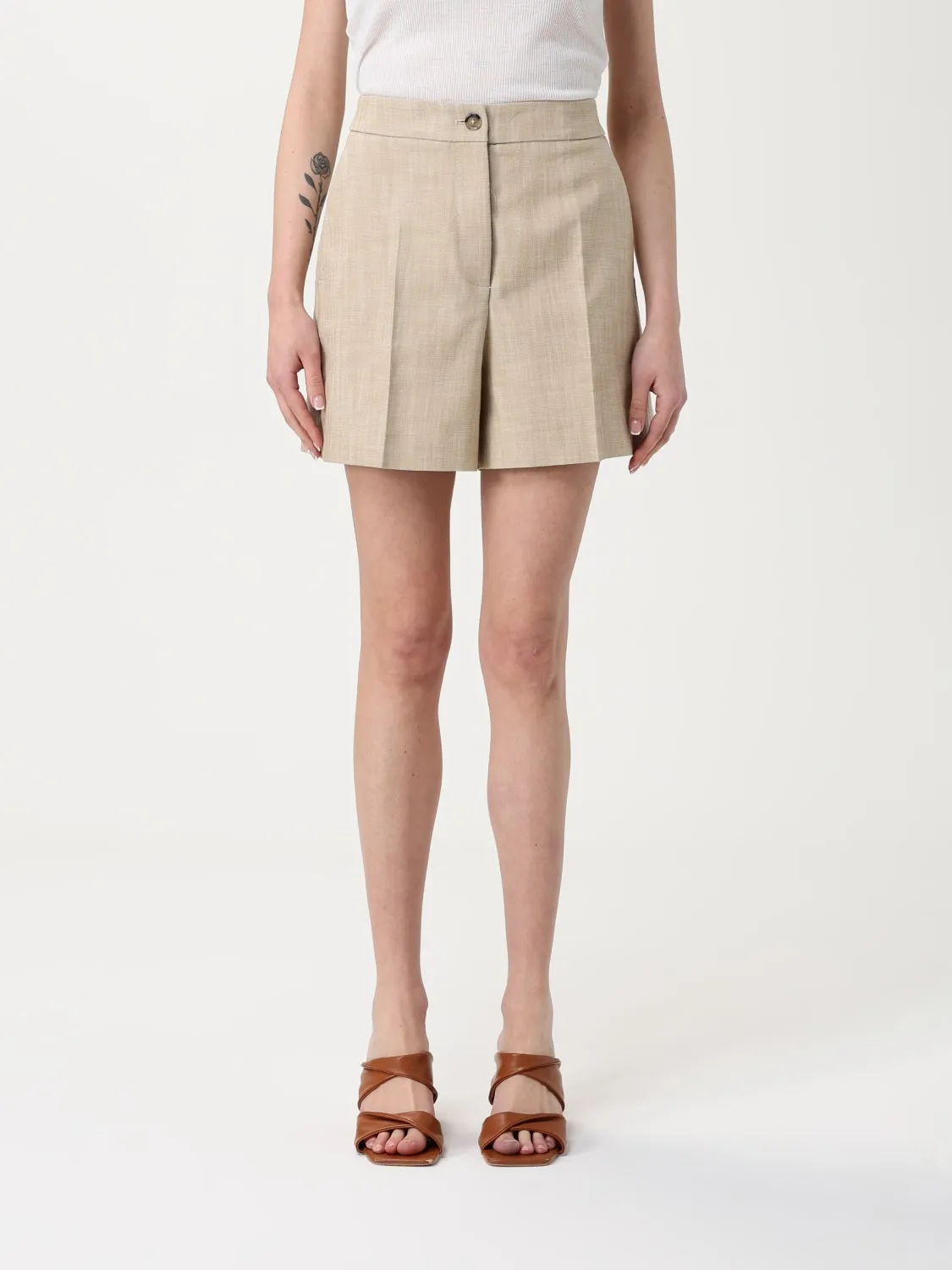 Pantaloncino classico Pinko in misto viscosa