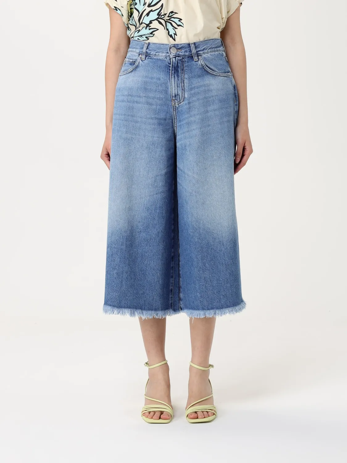 Pantaloncino Pinko in denim