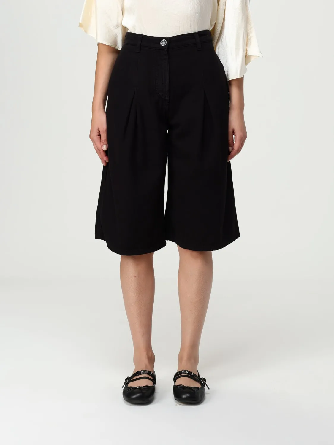 Bermuda Pinko in tela di cotone