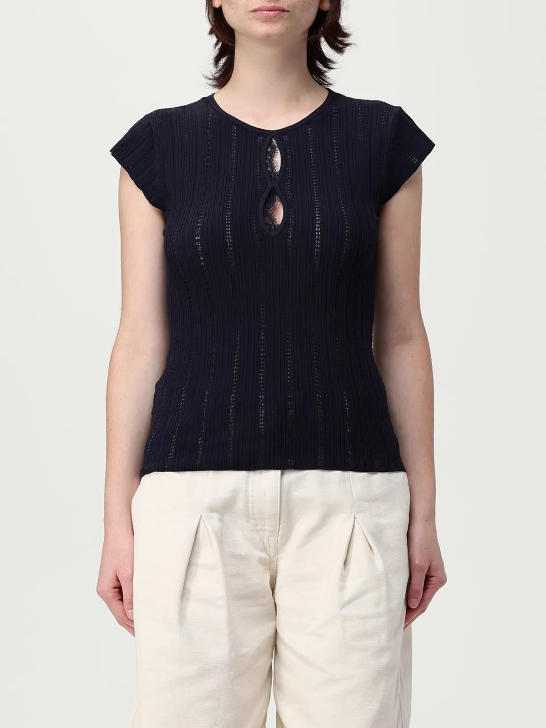 Maglia in misto viscosa Pinko