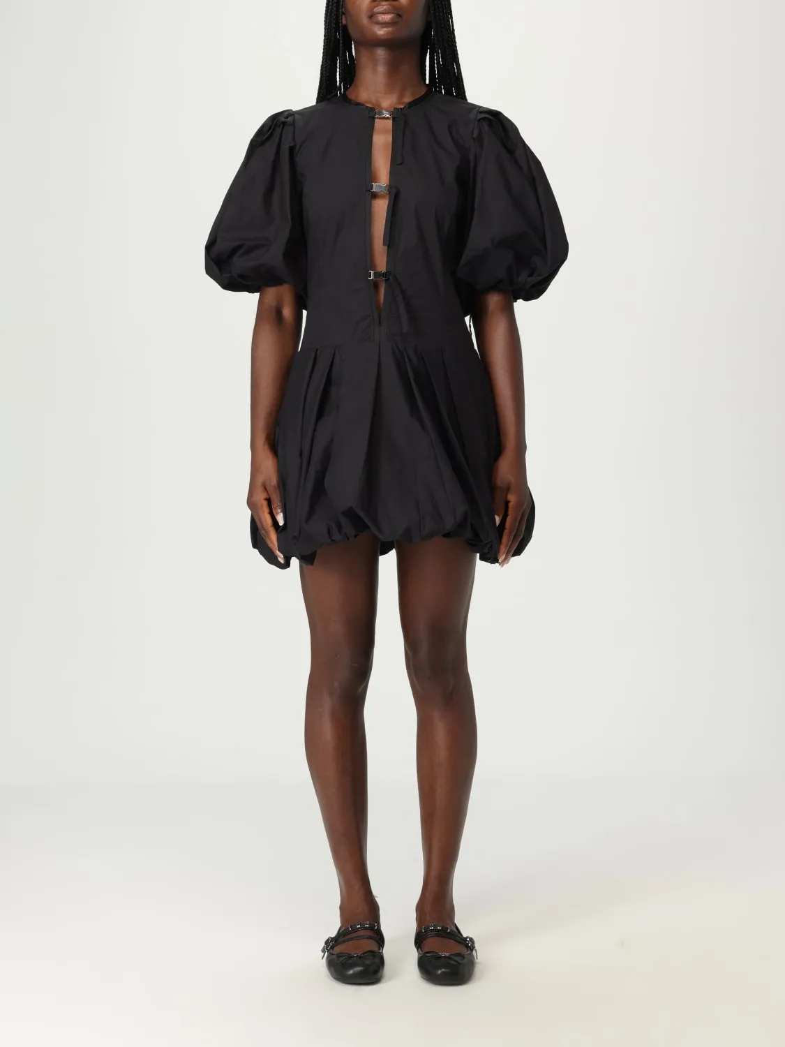 Abito mini Pinko in misto cotone