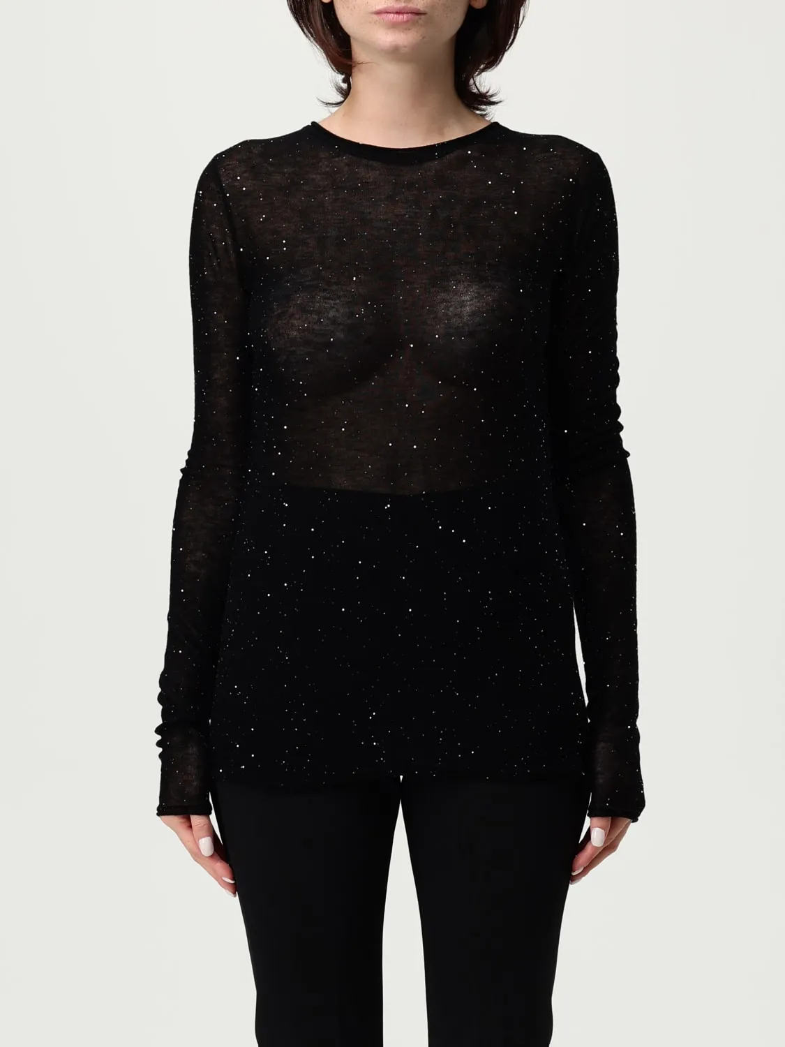 Maglia Pinko in misto lana con ricamo