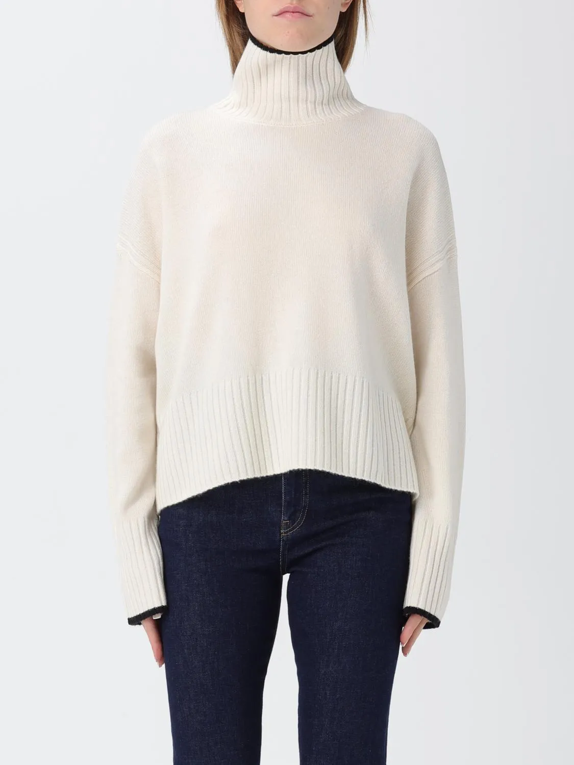 Maglione Falkland in lana merino e cashmere Pinko