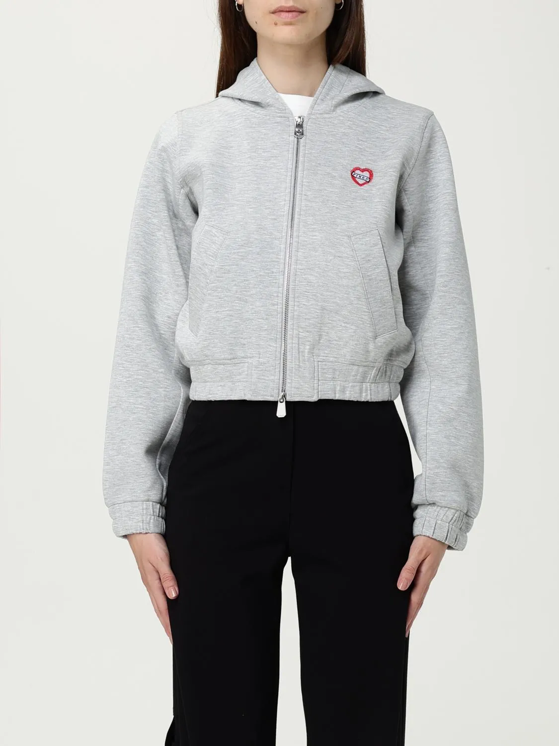 Felpa con cappuccio Pinko in jersey