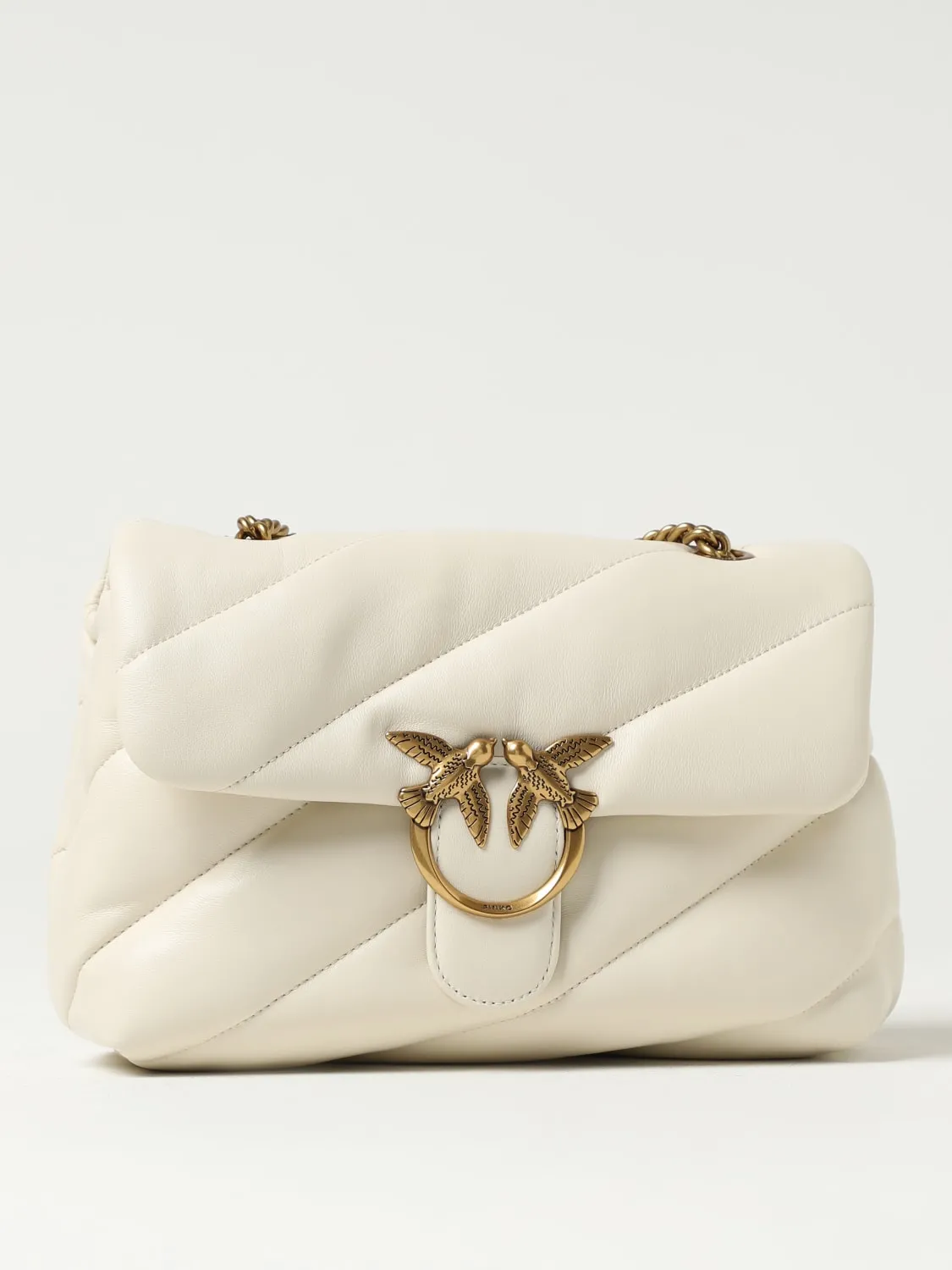 Borsa Love Classic Puff Pinko in nappa trapuntata