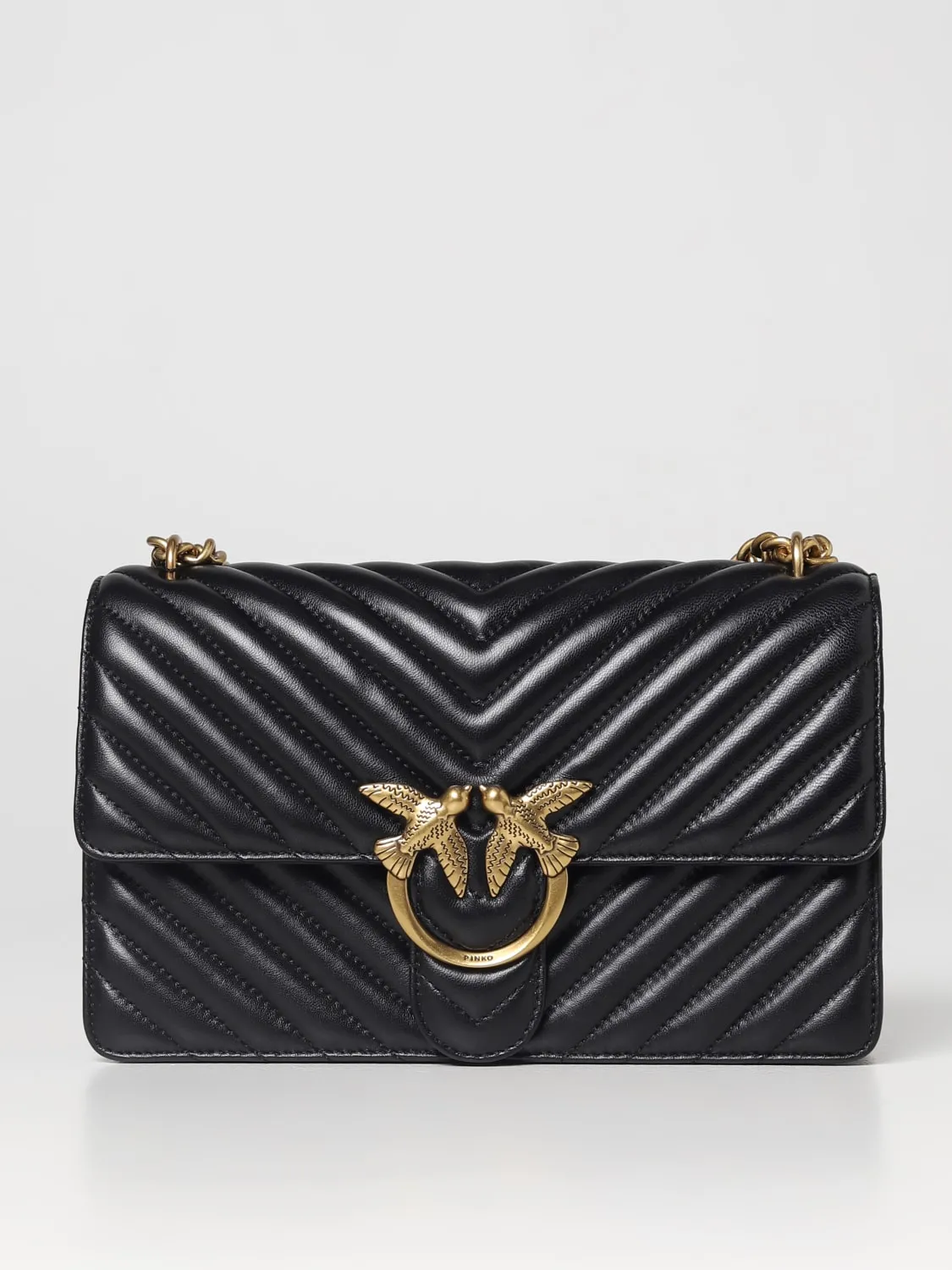 Borsa Classic Love Bag Pinko in pelle trapuntata