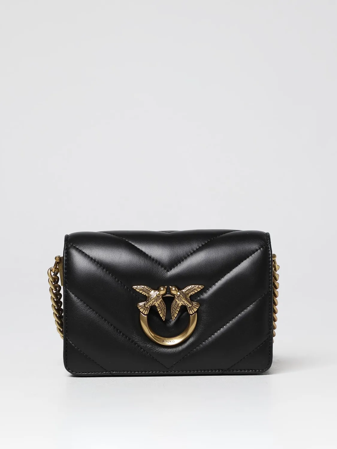 Borsa Love Click Pinko in nappa trapuntata