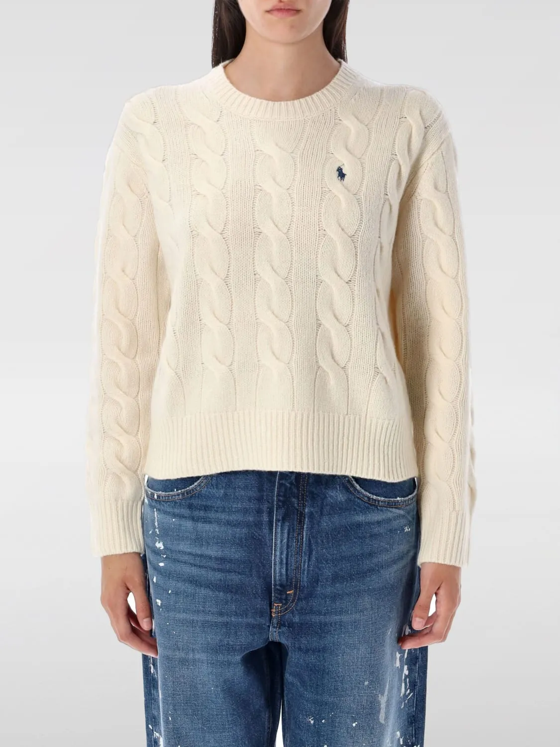 Pullover Polo Ralph Lauren in lana e cashmere tricot