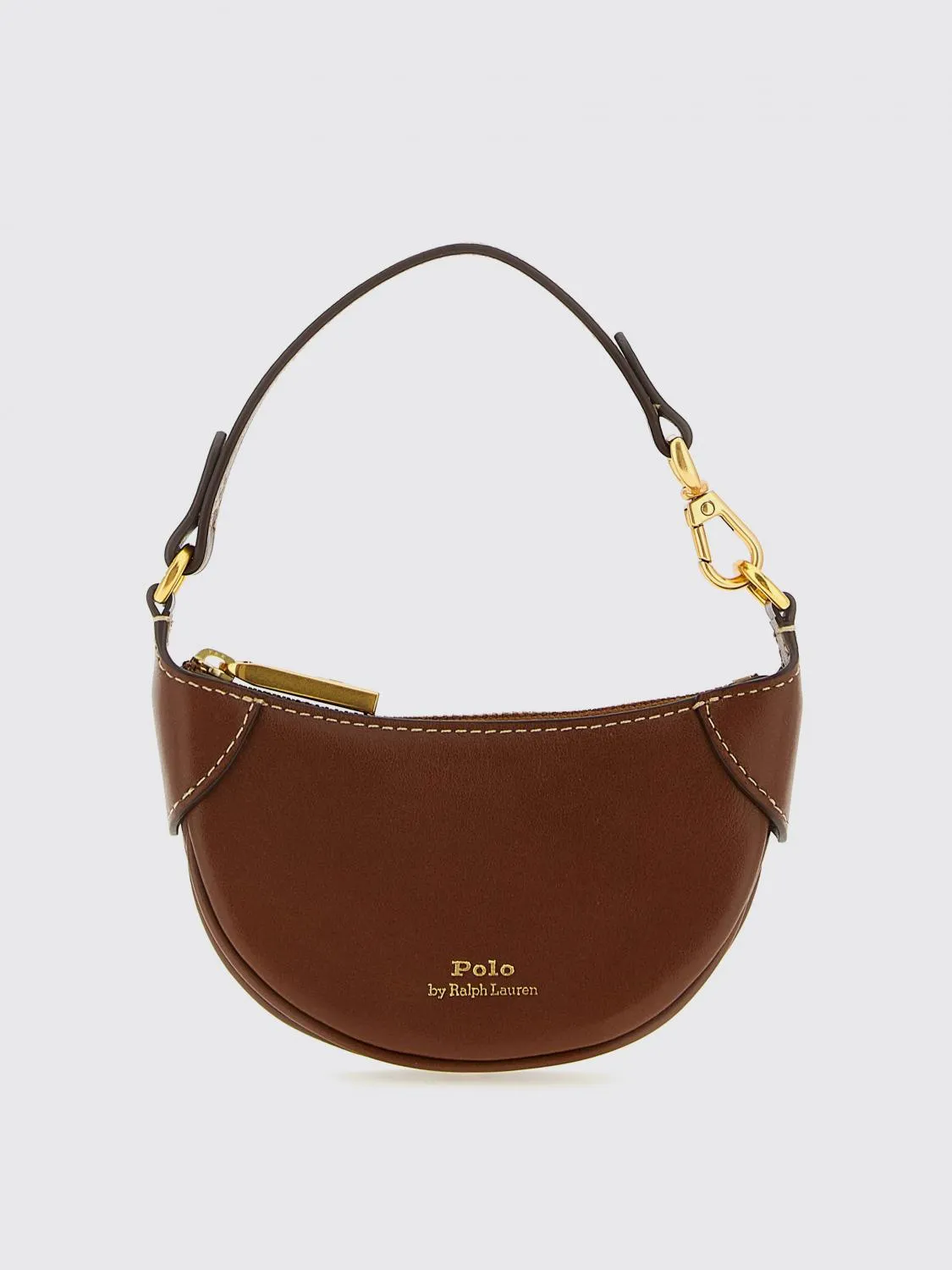 Borsa a spalla in pelle Polo Ralph Lauren