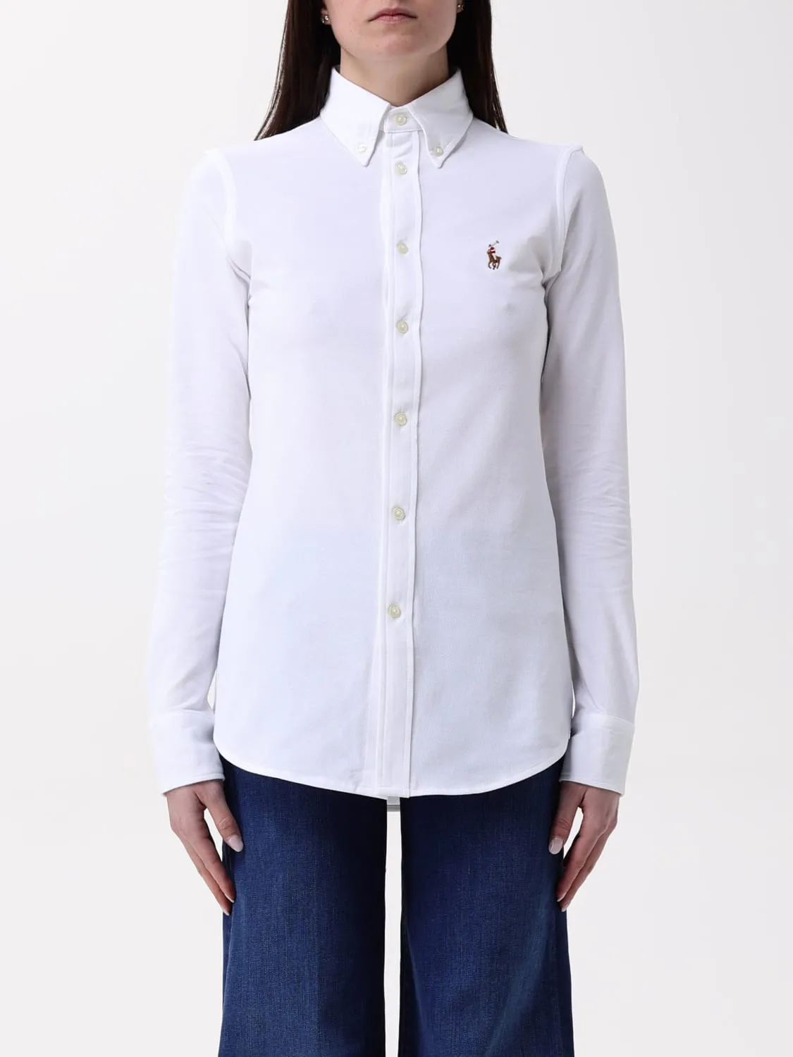 Camicia classica Polo Ralph Lauren in cotone con logo