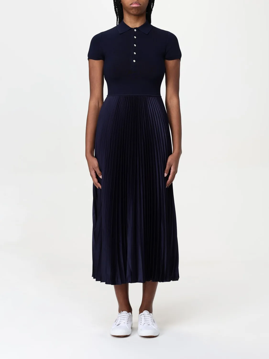 Abito chemisier Polo Ralph Lauren in tessuto riciclato