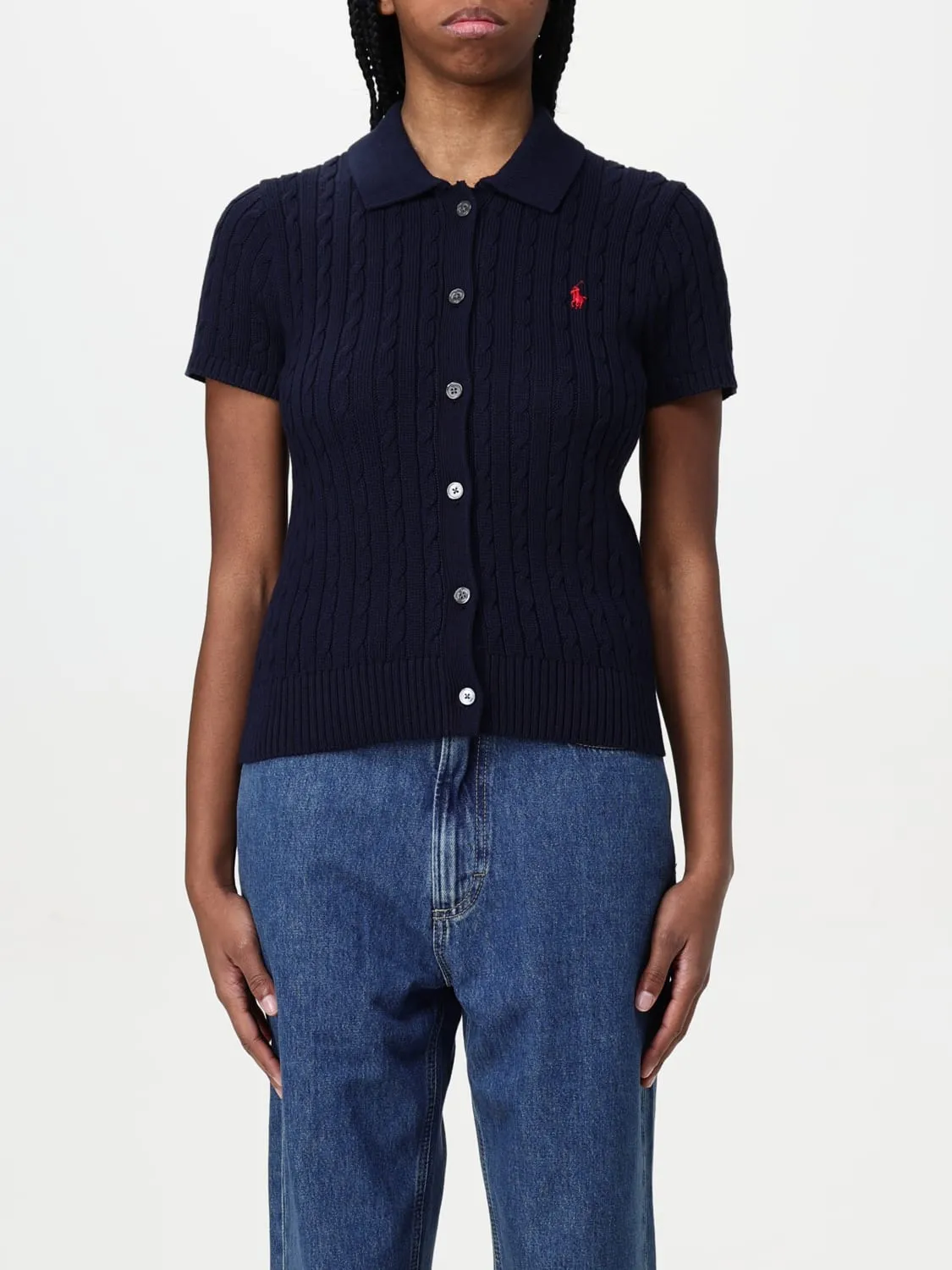 Cardigan Polo Ralph Lauren in cotone tricot