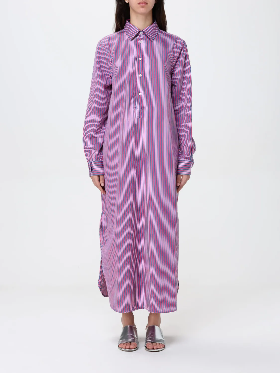 Abito chemisier Polo Ralph Lauren in cotone a righe