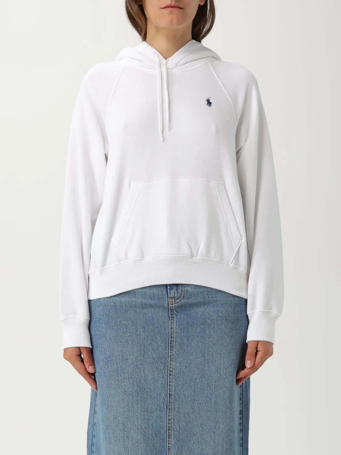 Felpa con cappuccio e logo Pony Polo Ralph Lauren