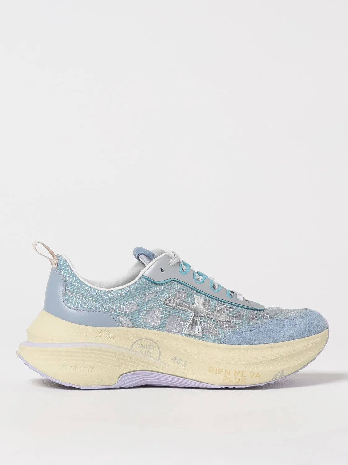 Sneakers Hill Premiata in camoscio e nylon