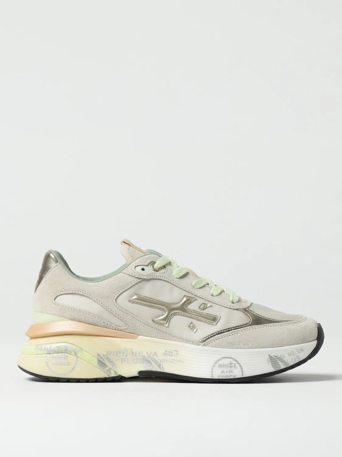Sneakers Moerund Premiata in camoscio e nylon