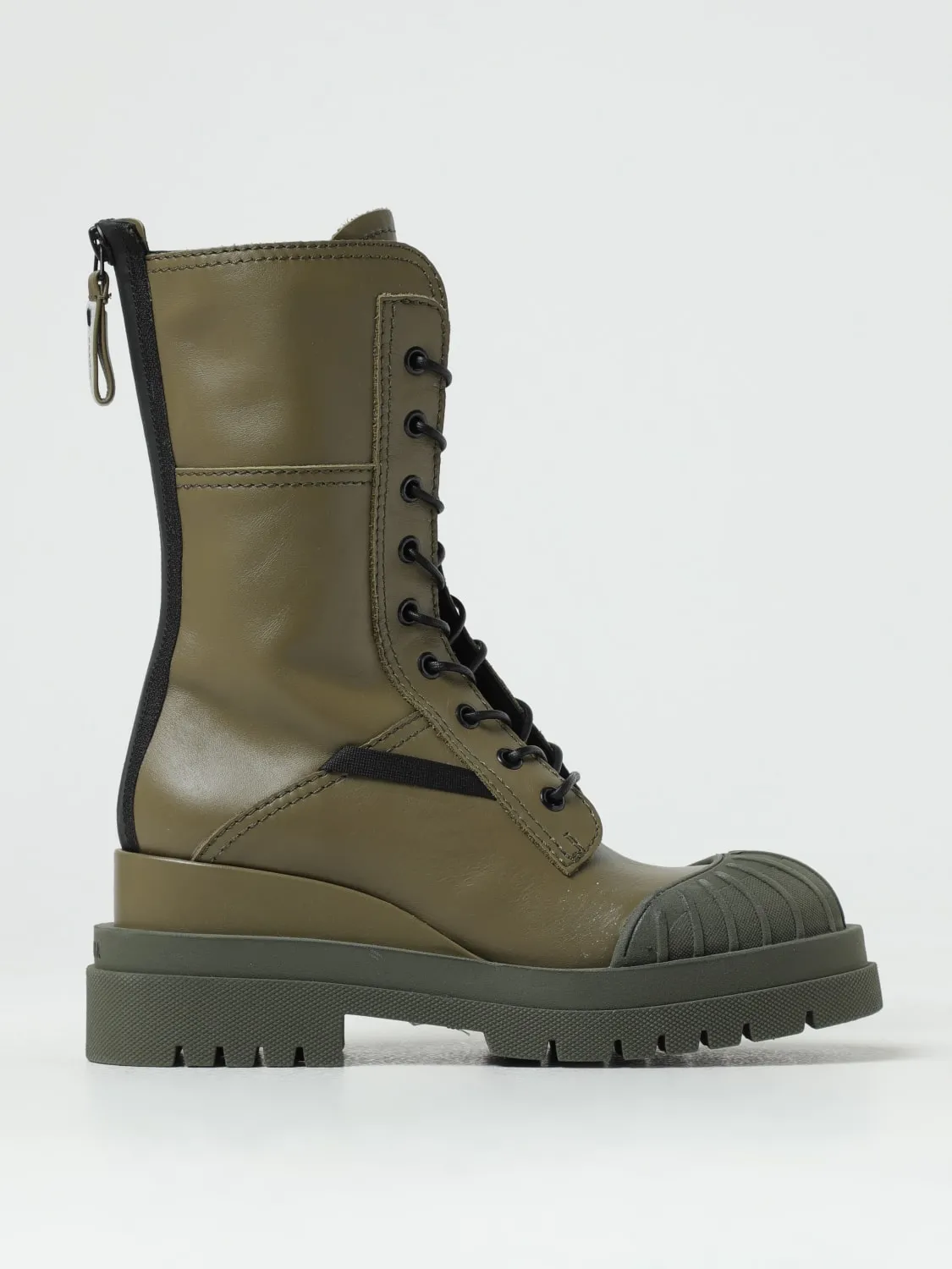 Stivaletto Goteborg Premiata in pelle con zip