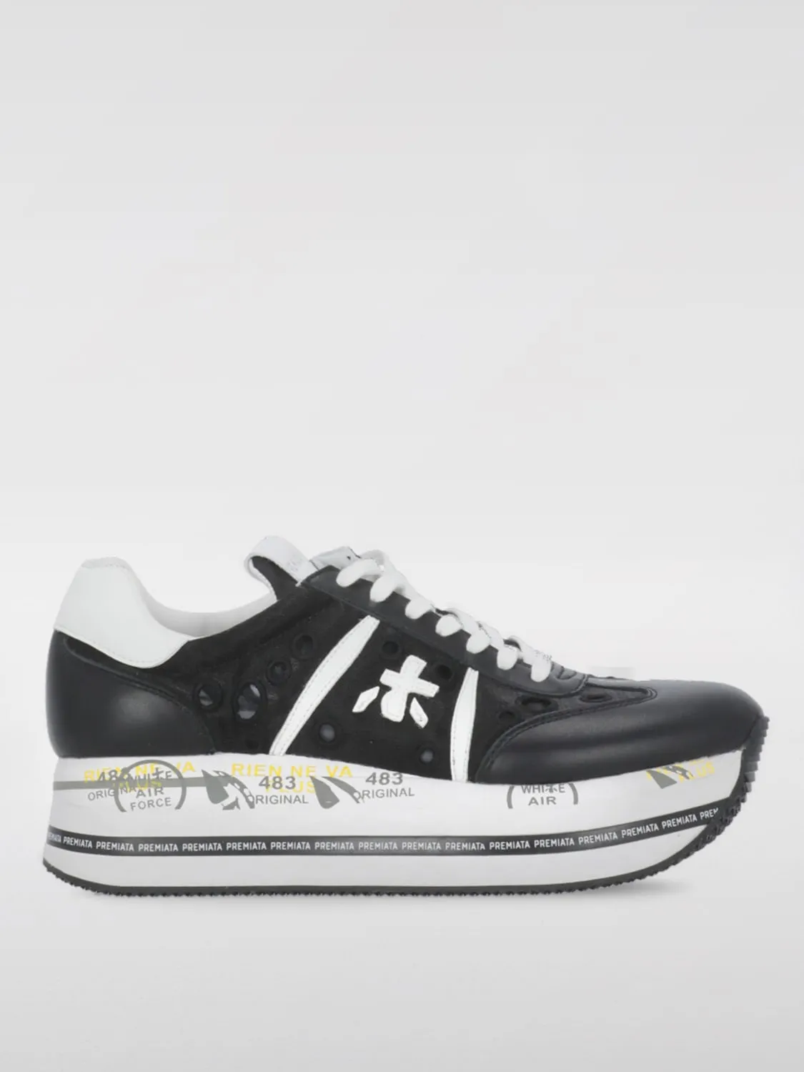 Sneakers Beth Premiata in pelle e nylon