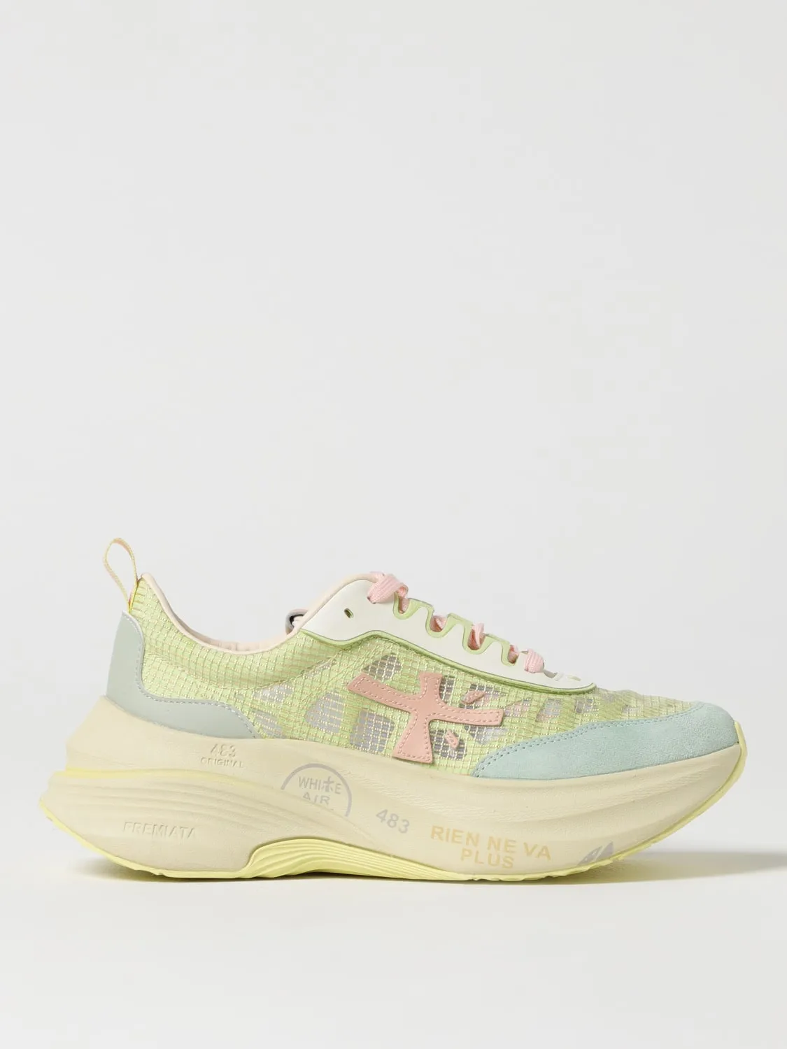 Sneakers Hill Premiata in pelle e mesh